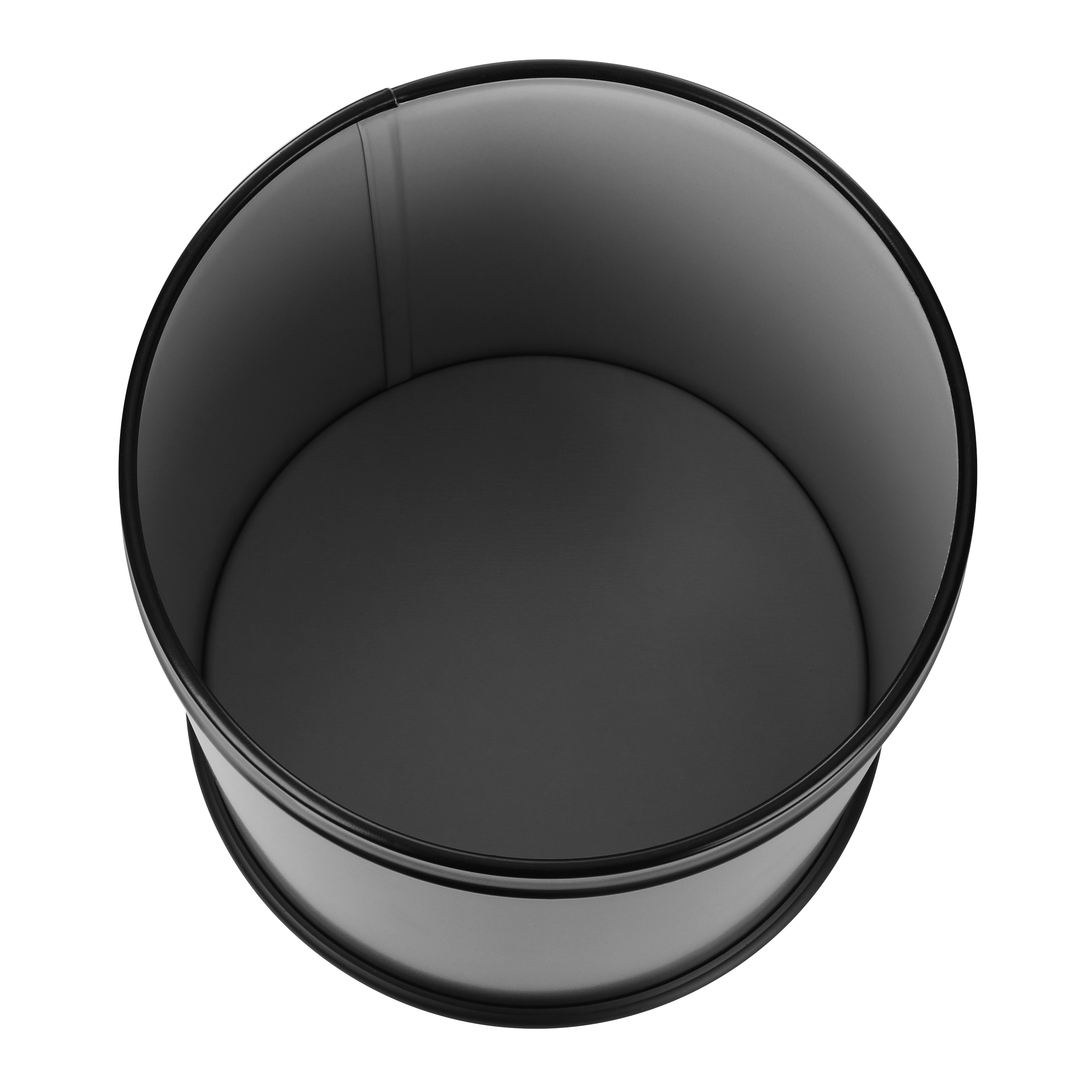 Kosz łazienkowy COMFORT 7L CZARNY - obrazek 3