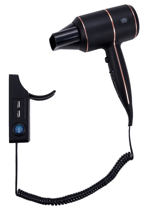 Suszarka HTSB 1800W BLACK - obrazek 2